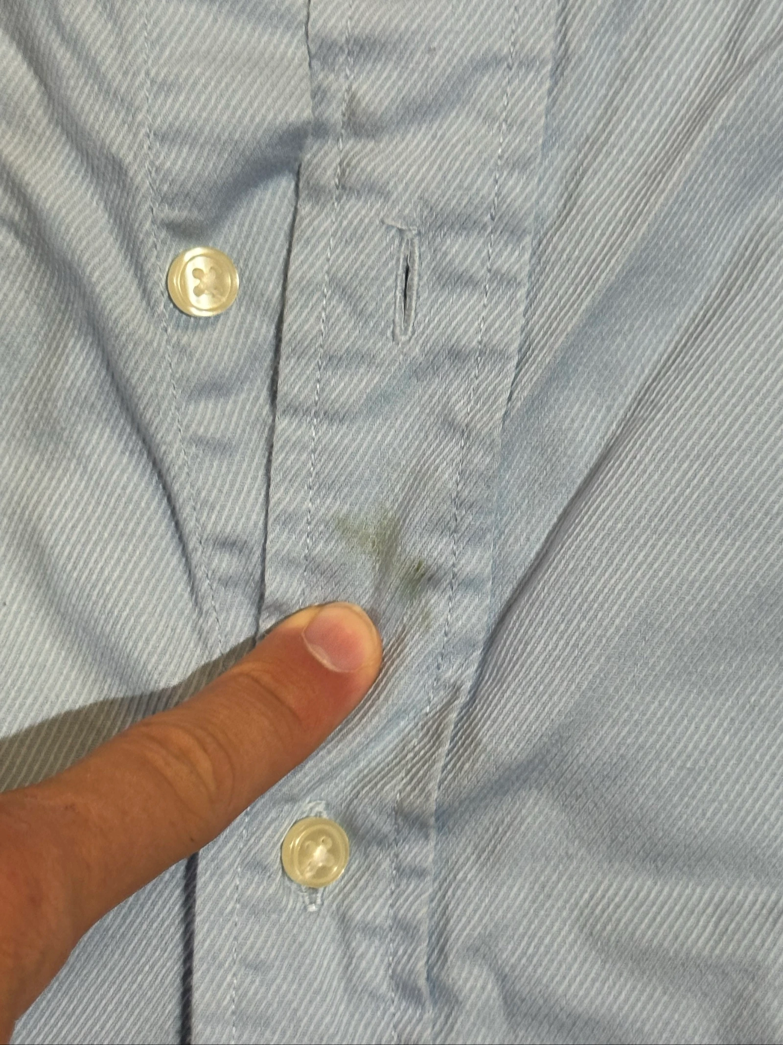 Light blue vintage Tommy Hilfiger shirt with embroidered patches – photo 11